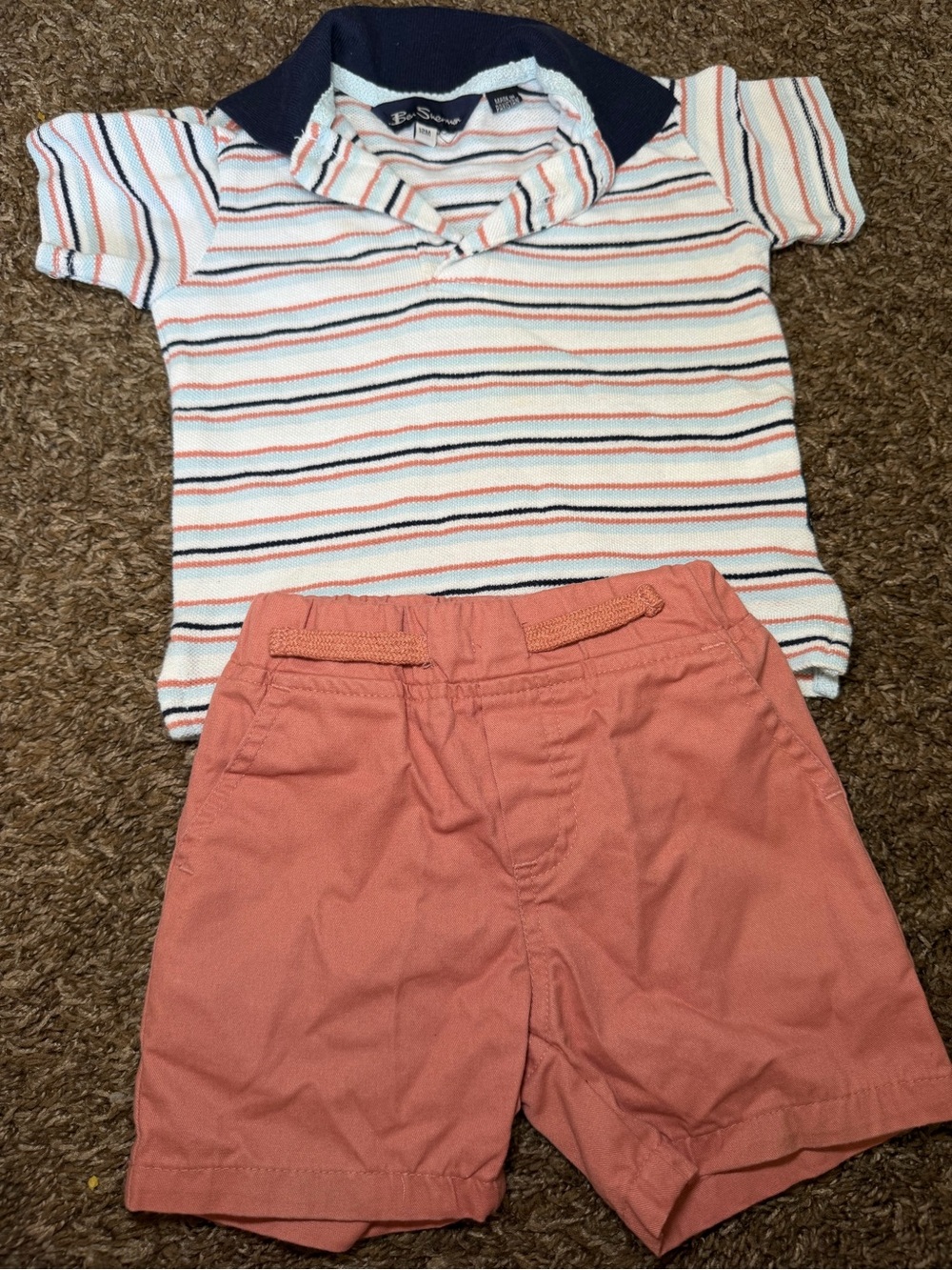 Ben Sherman baby boy set. Size 12 months